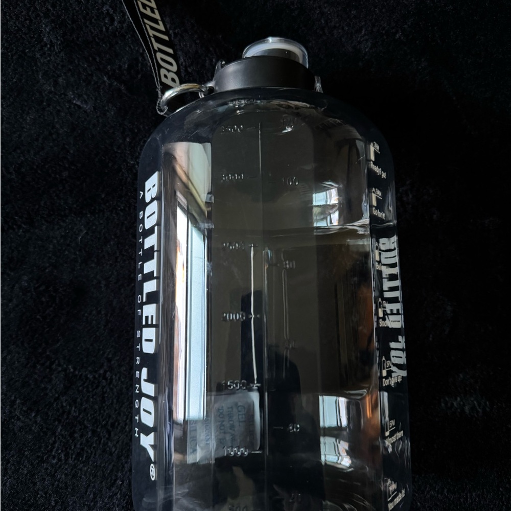 Black Water Bottle - Picture 4 of 6